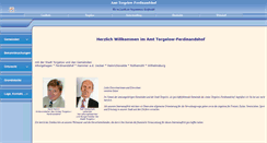 Desktop Screenshot of amt-ferdinandshof.de